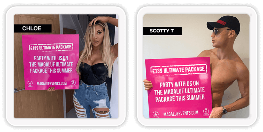 Magaluf Events Chloe Scotty